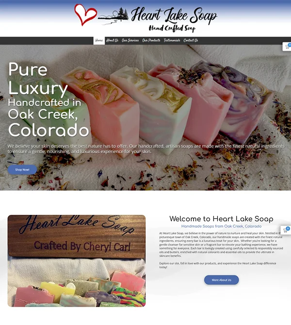 Heart Lake Soap